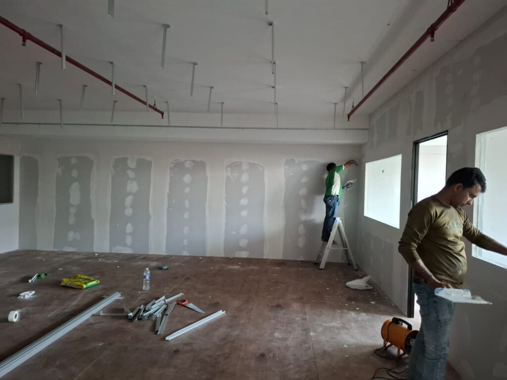 Wall drilling service