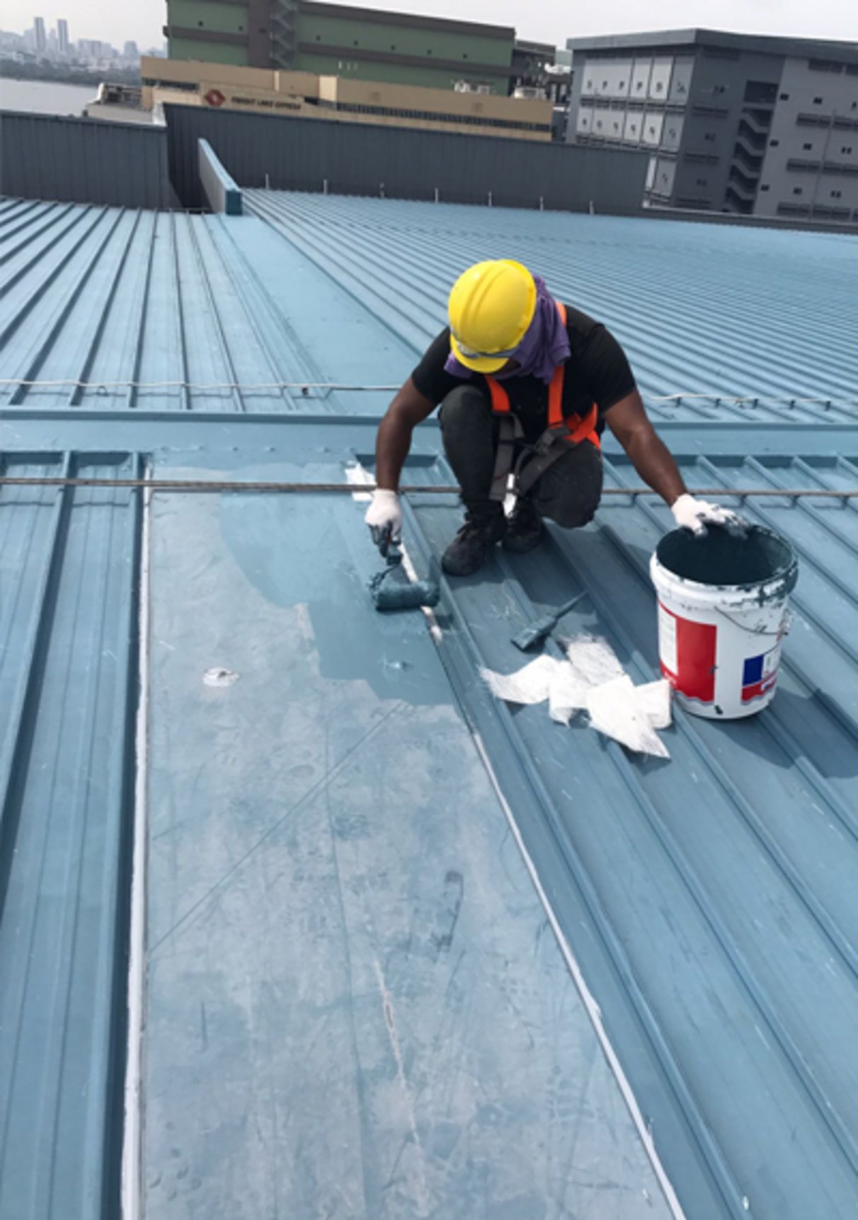 Metal Roof Waterproofing Singapore