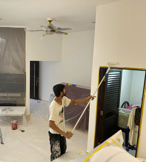 Curtain installation service