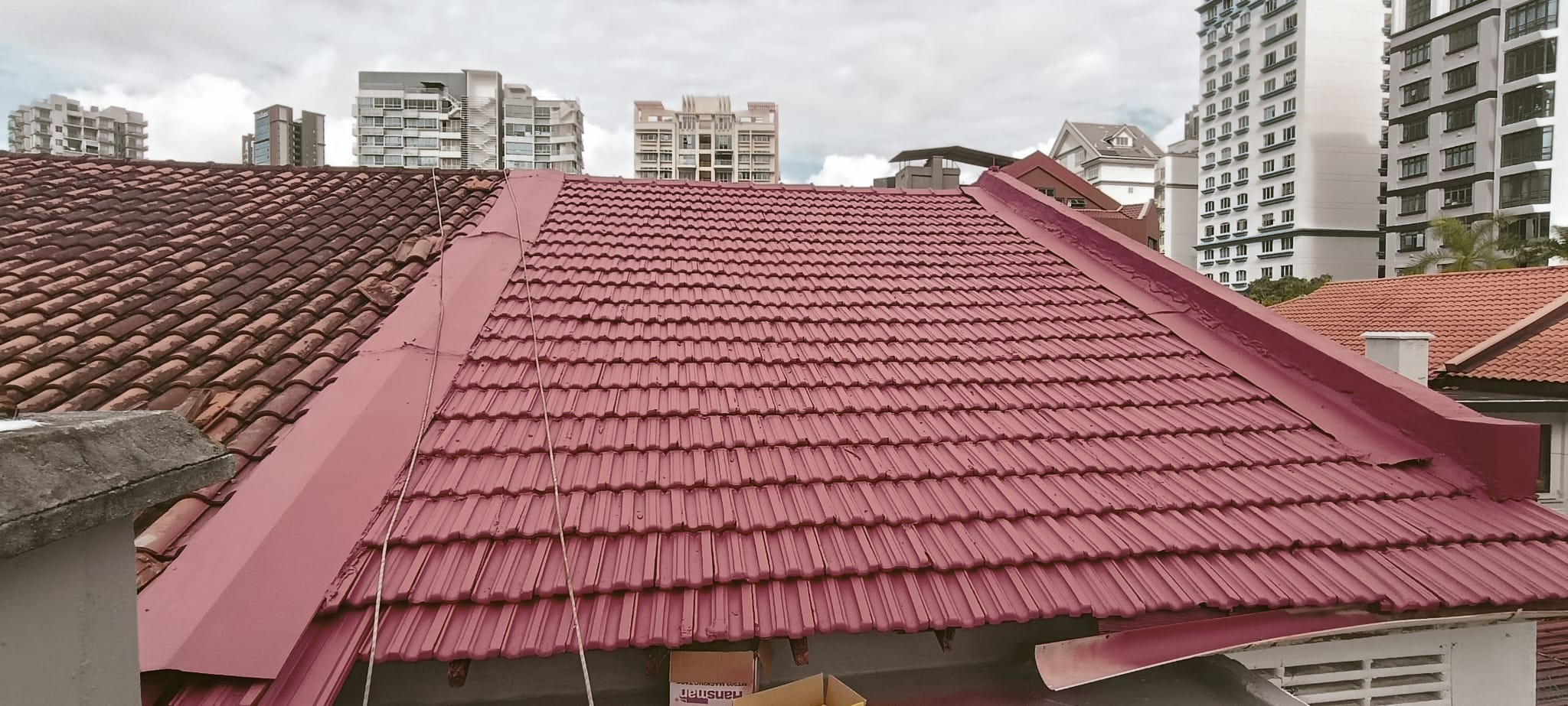 Curtain installation service