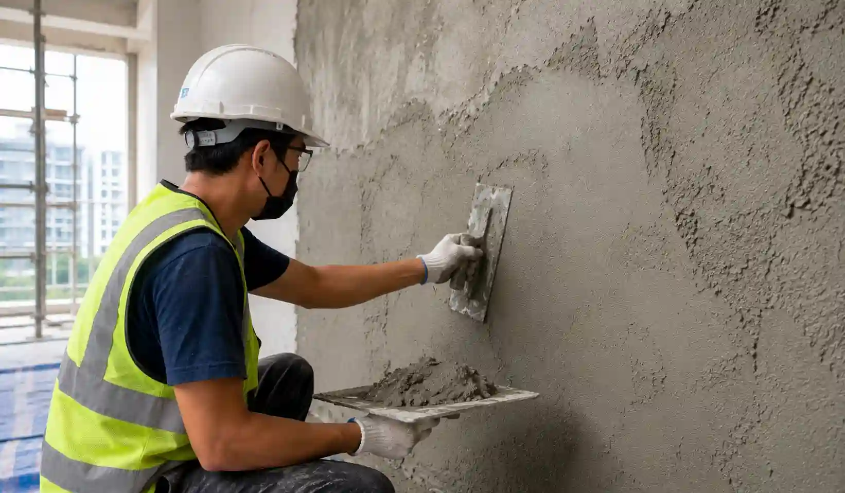 Rough Wall Surface Plastering