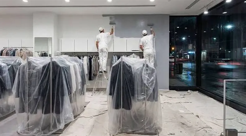 Retail and Shopping Mall Unit Painting